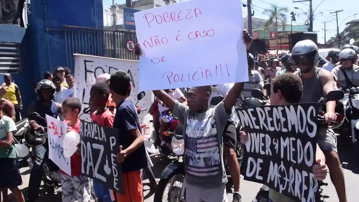 Brazil: Favelas march against 10-yr-old police shooting