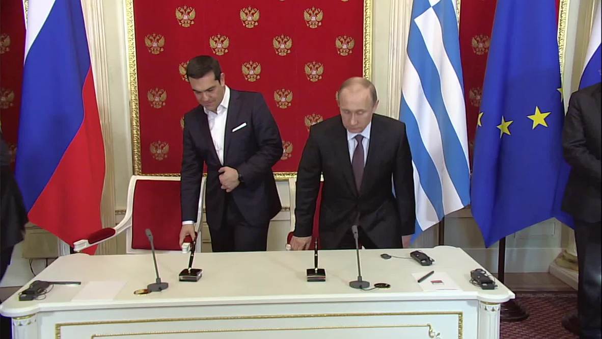Russia: Greece was forced to vote for sanctions on Russia says Putin