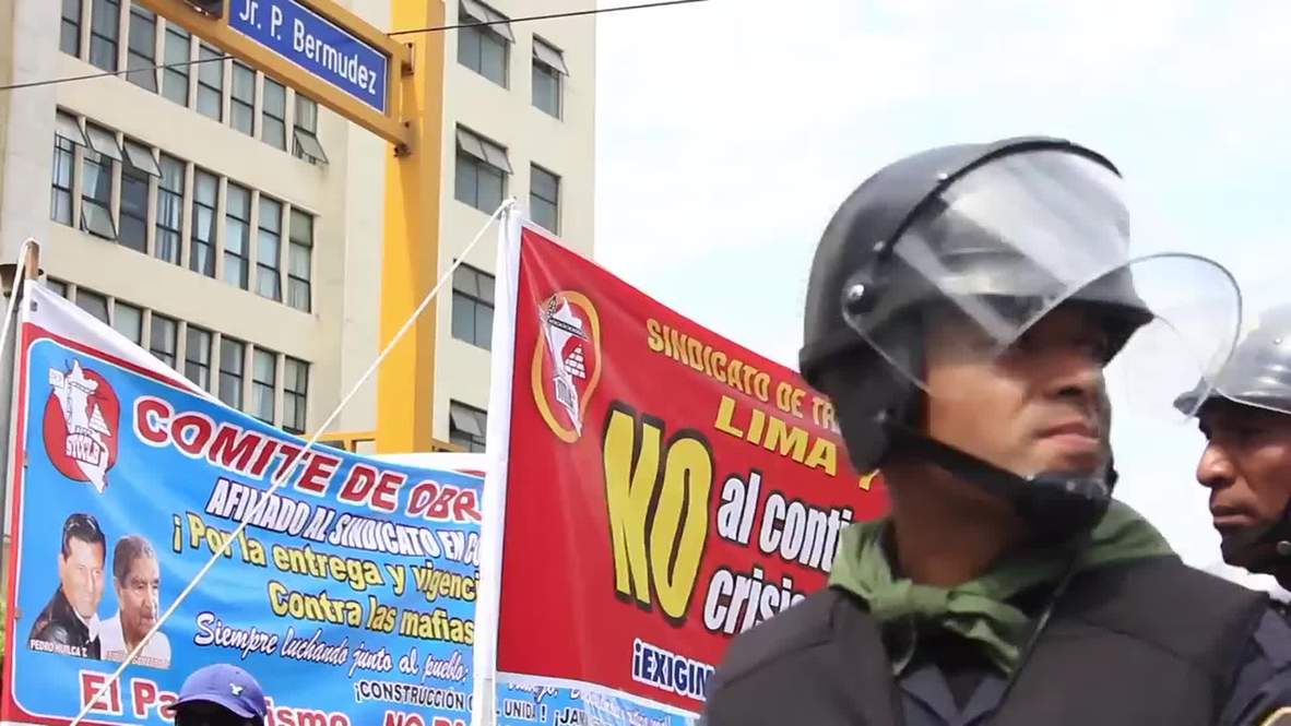 Peru: Mass strike and protests targets neo-liberalism in Lima