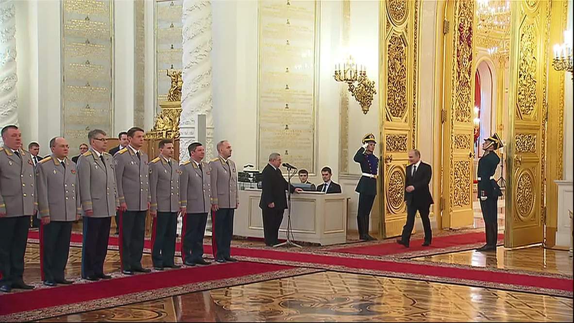 Russia: Putin blasts Nazism and warmongering in Moscow address