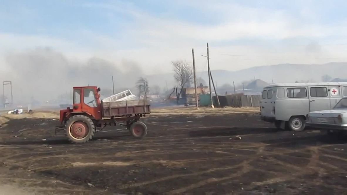 Russia: Deadly wildfires destroy Khakassia villages