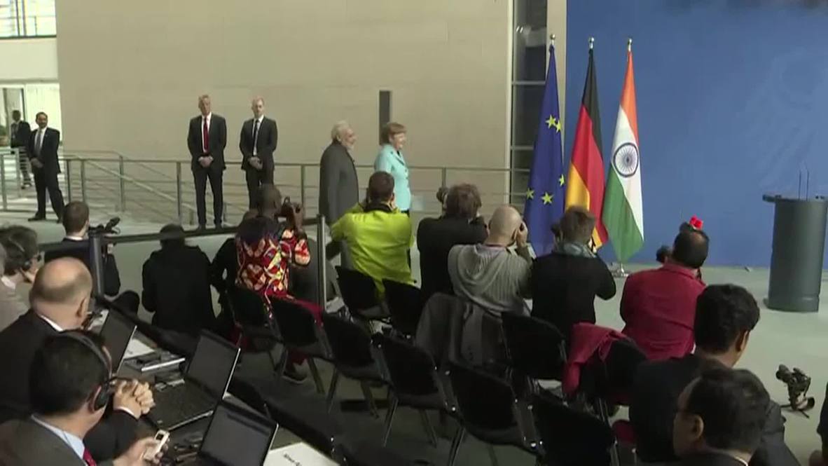 Germany: India and Germany fight terrorism together - Merkel