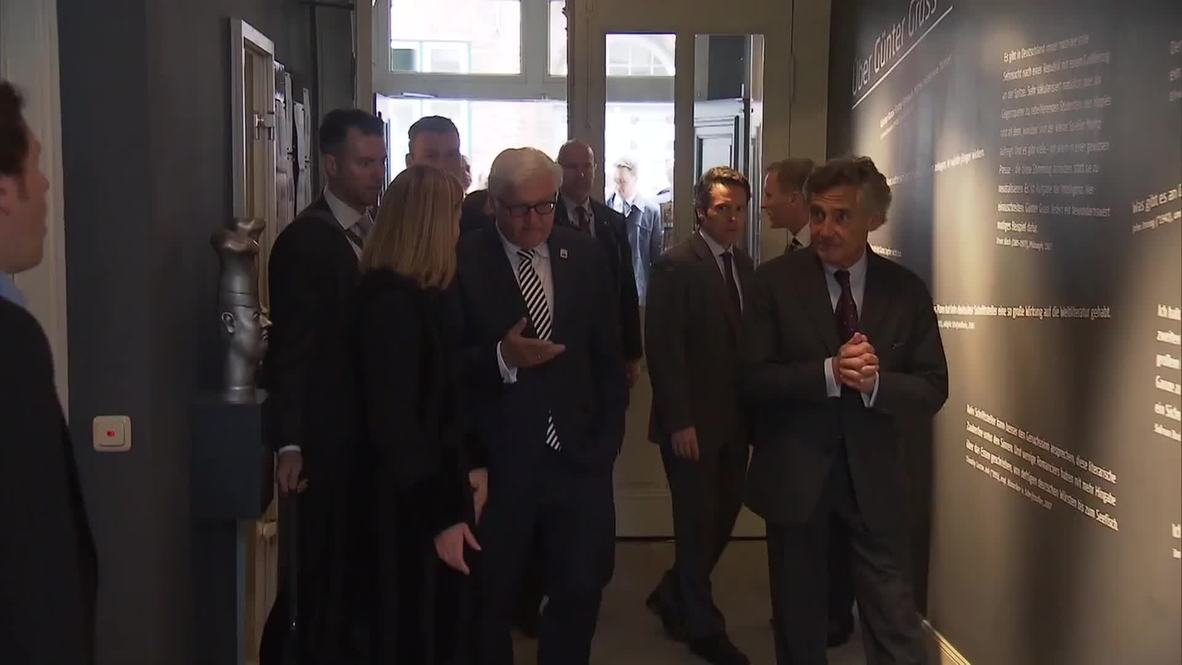 Germany: Steinmeier Mogherini pay tribute to Gunter Grass