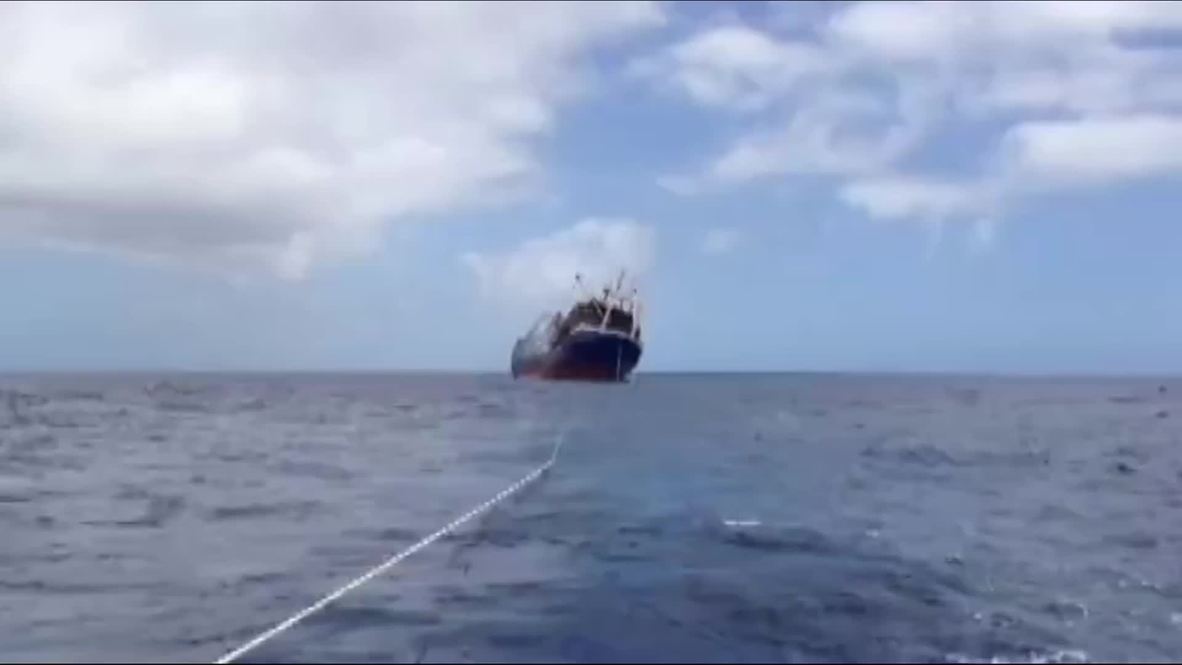 Spain: Russian vessel sank off Spanish coast