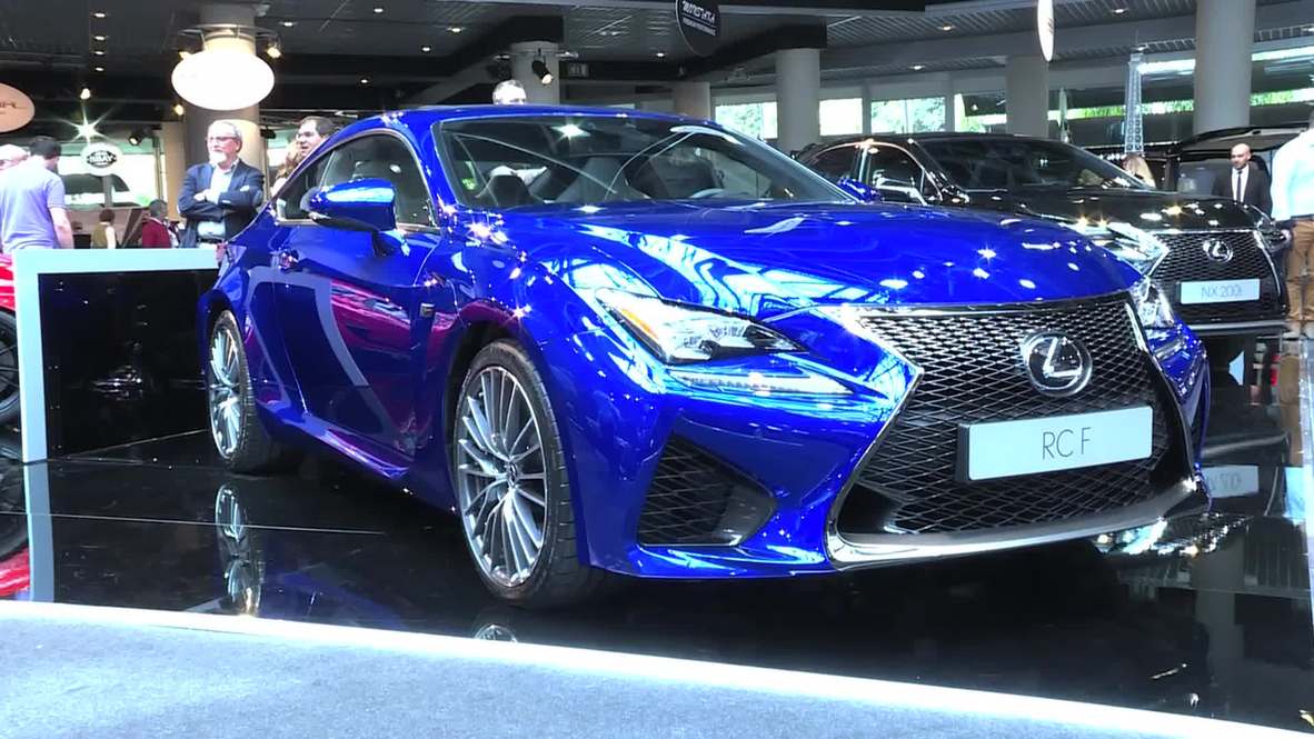 Monaco: Lexus competes with BMW and Audi with the super fast RC F