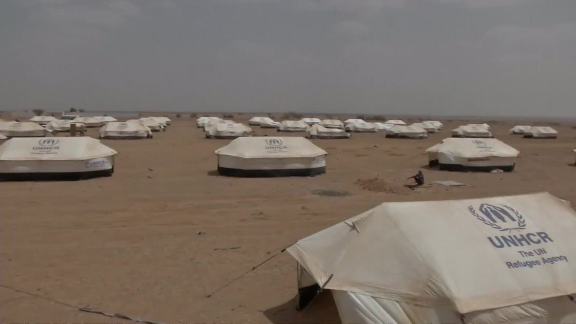 Djibouti: 'We have no future' - Yemeni refugees arrive at temporary UN camps
