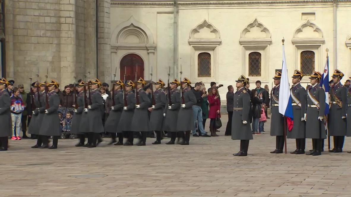 Russia: See the first cavalry guard change of 2015