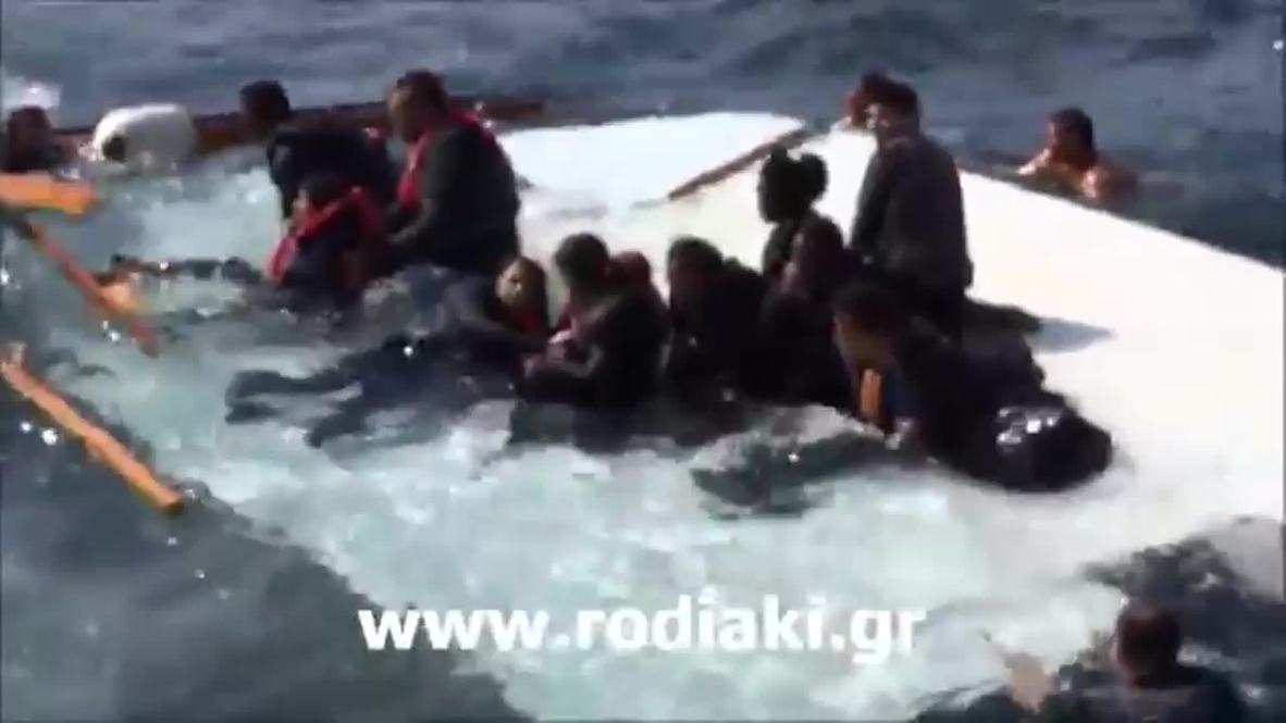 Greece: At least 3 dead as migrant ship sinks off coast of Rhodes