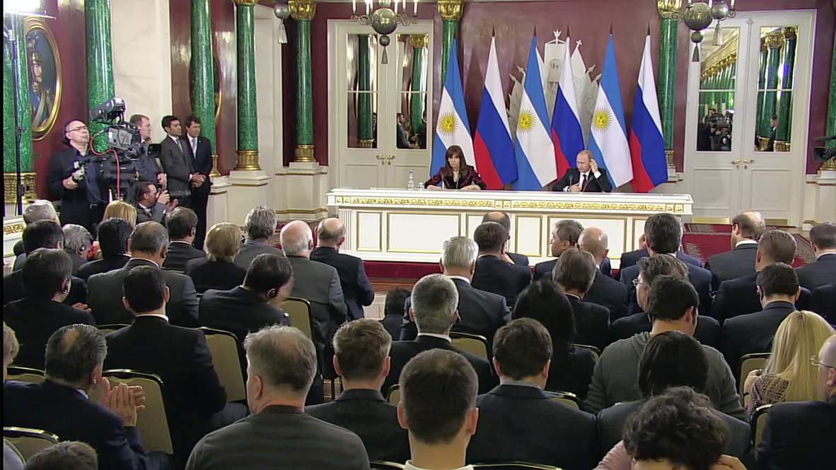 Russia: Putin and Kirchner finalize massive bilateral cooperation roadmap