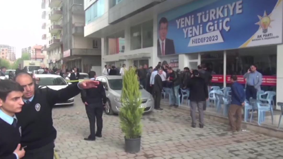 Turkey: Former MP's son shot dead at AKP election office