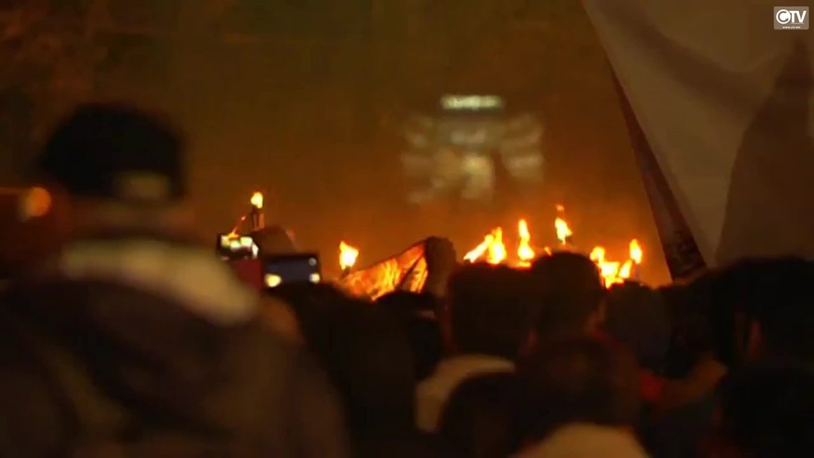 Armenia: Torches light up Yerevan for the mass killings of Armenians