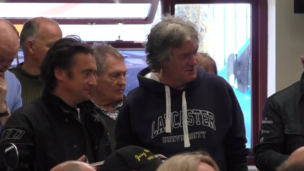 UK: Top Gear’s Hammond May RIDICULE journalist, express uncertainty about future *EXCLUSIVE*