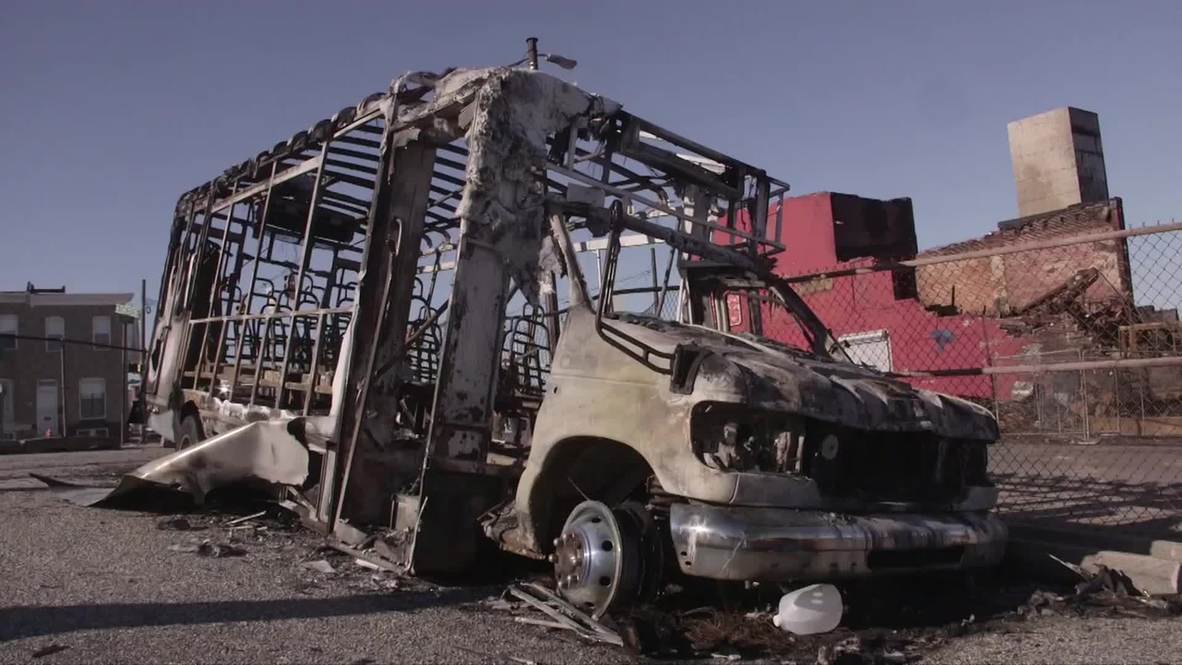 USA: Baltimore unrest aftermath, clear-up under way