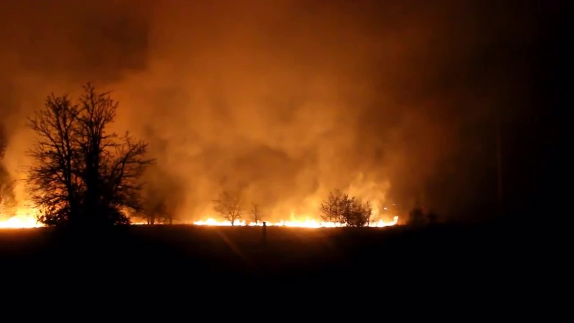 Ukraine: Chernobyl fire being battled, should be extinguished in days