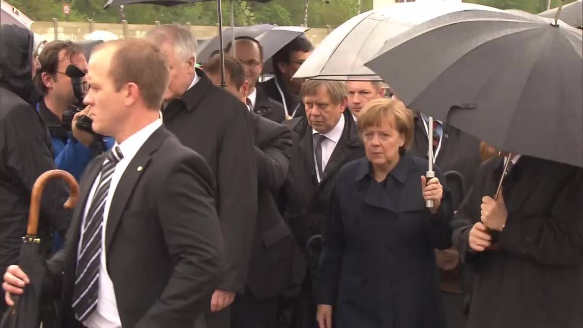 Germany: Merkel joins Dachau concentration camp survivors on 70th anniversary of liberation
