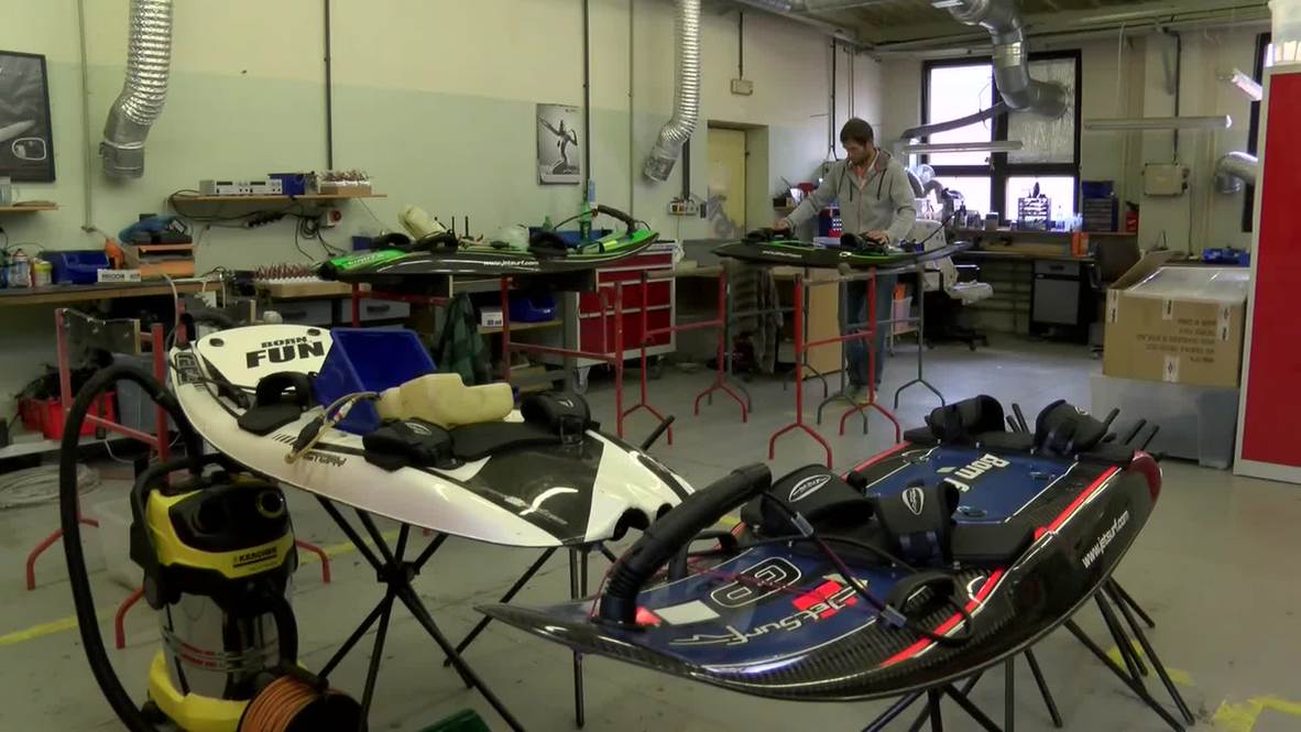 Czech Republic: Are these motorised surfboards the new Formula 1?