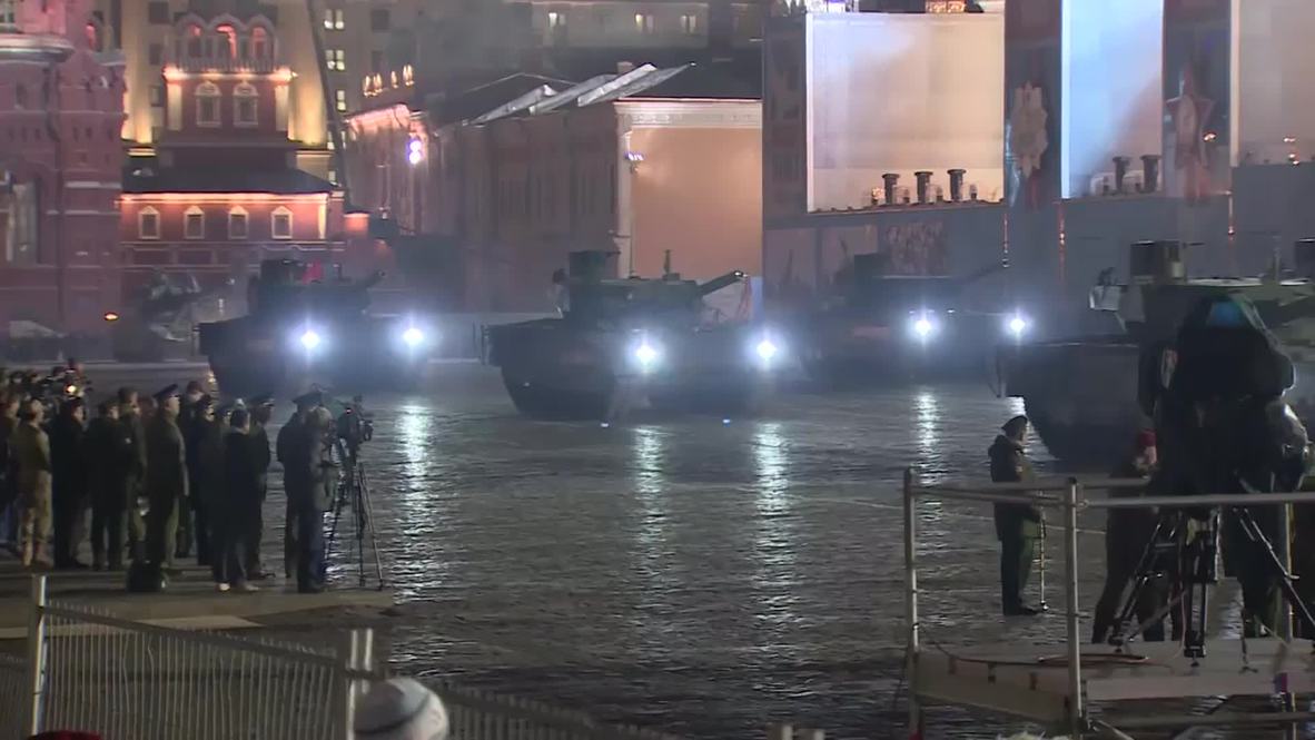 Russia: RS-24 Yars, Armata T-14s parade through Moscow for V-Day rehearsal