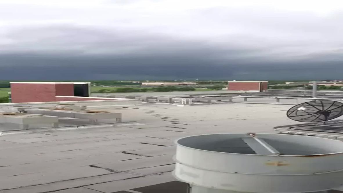 USA: Amazing time-lapse takes you into the eye of the storm