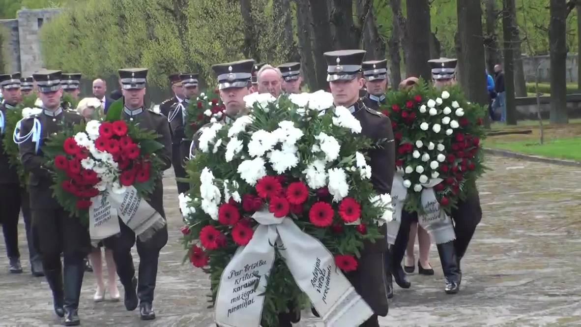 Latvia: Axis and Allied soldiers remembered in Riga