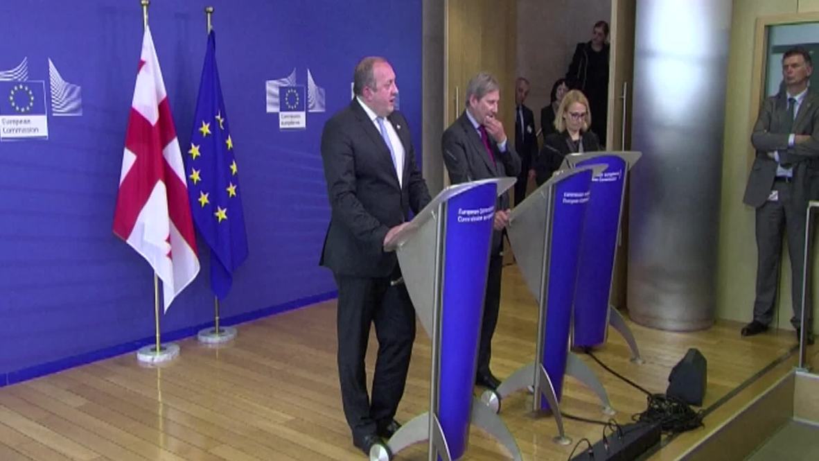 Belgium: Georgia shows integration process with Europe is beneficial - Margvelashvili