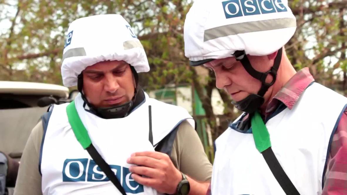 Ukraine: OSCE investigate alleged shelling in Sakhanka