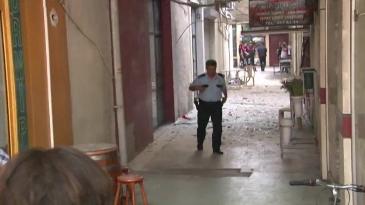 Turkey: 'Flower-bouquet' bomb leaves Mersin's pro-Kurdish party HQ in ruins