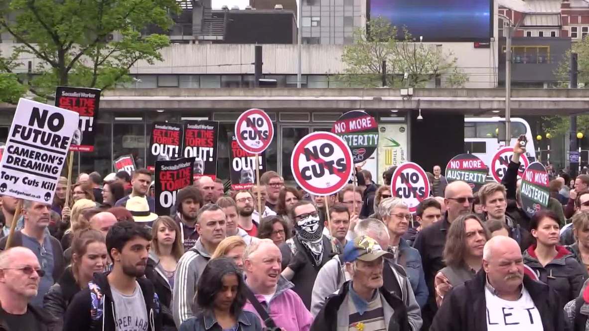 UK: Manchester marches against another 5 years of Tory austerity