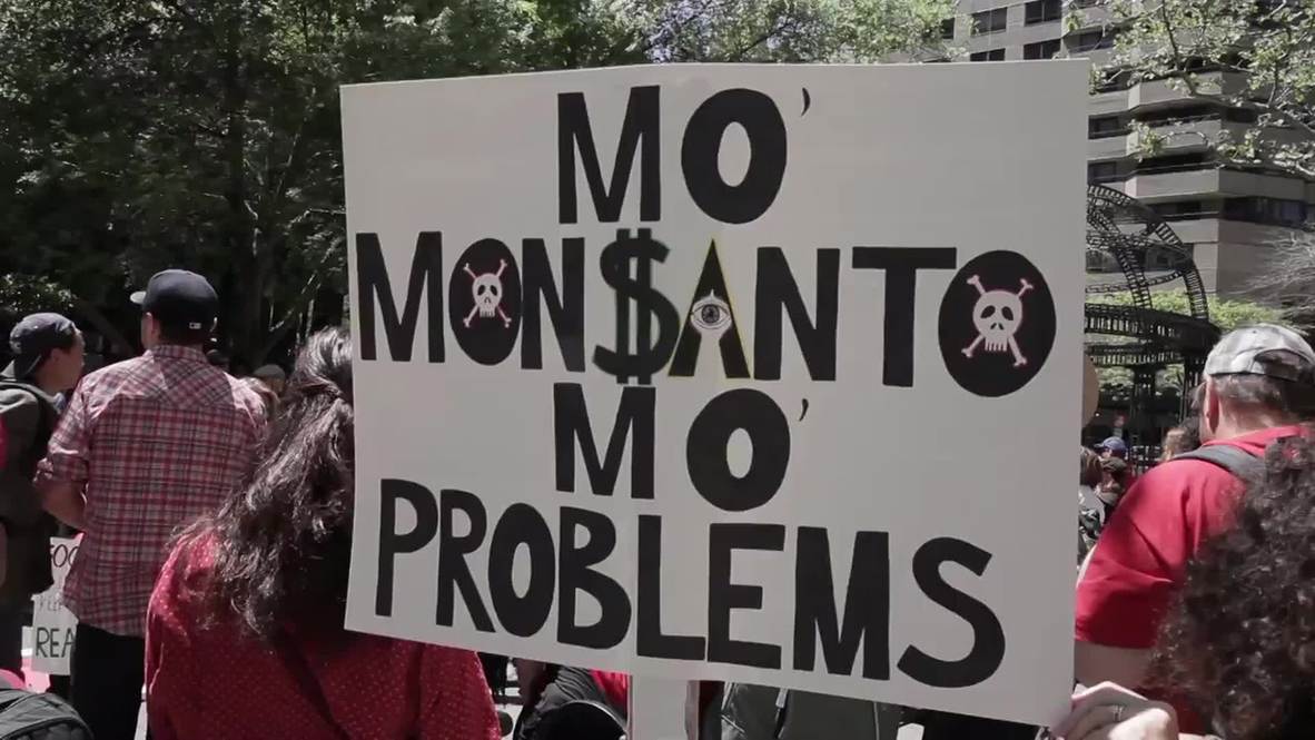 USA: March against Monsanto takes to New York's streets