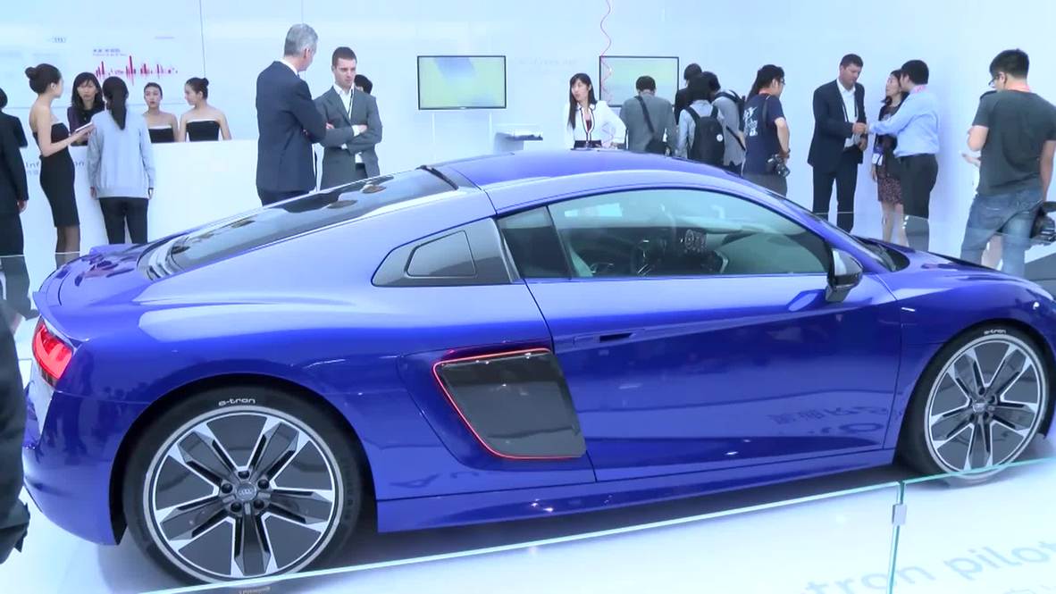 China: Audi unveils R8 e-tron self-driving concept at CES in Shanghai
