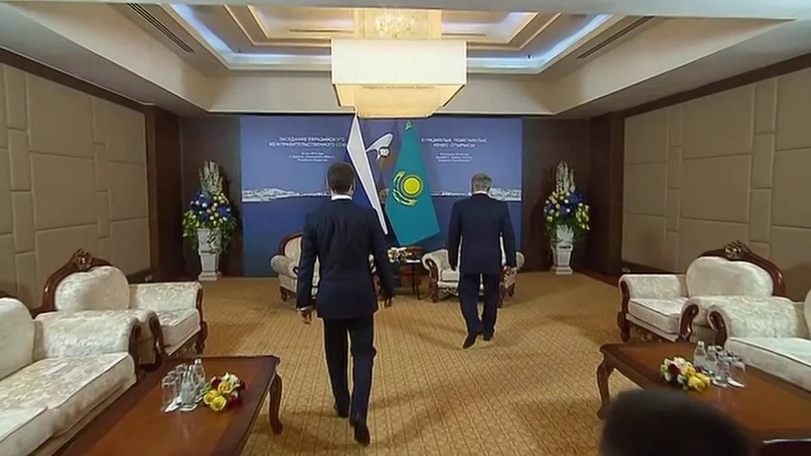 Kazakhstan: Medvedev and Nazarbayev talk economic ties in Burabay