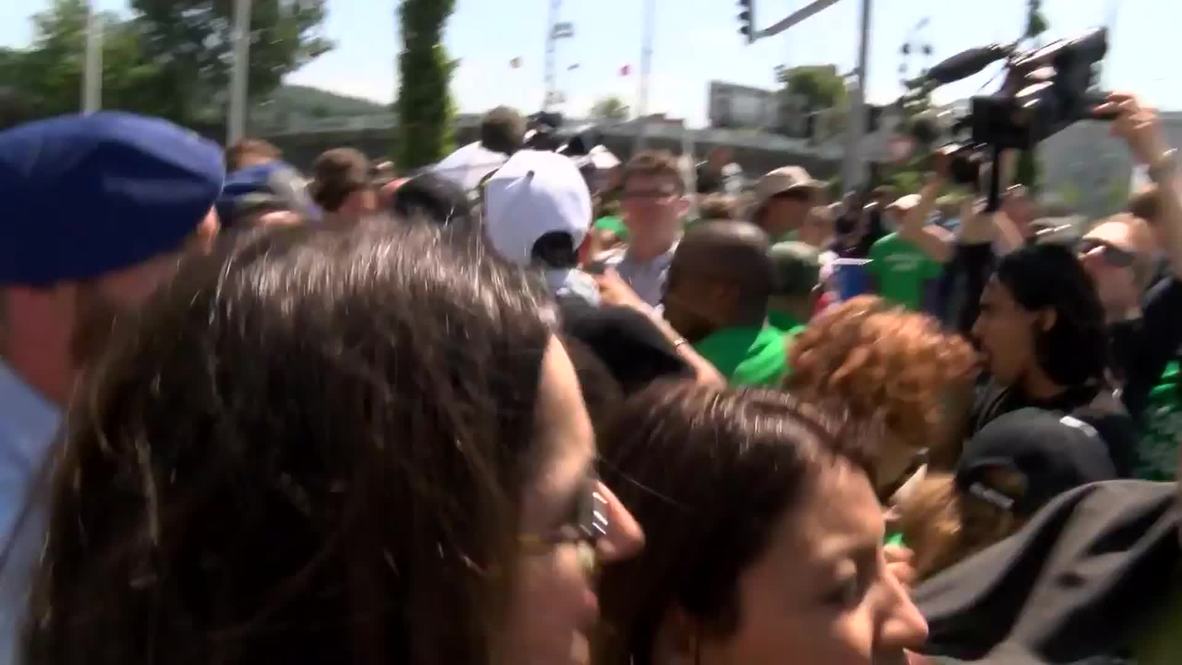 Switzerland: See FIFA HQ scuffles as pro-Palestinian activists call for Israeli boycott