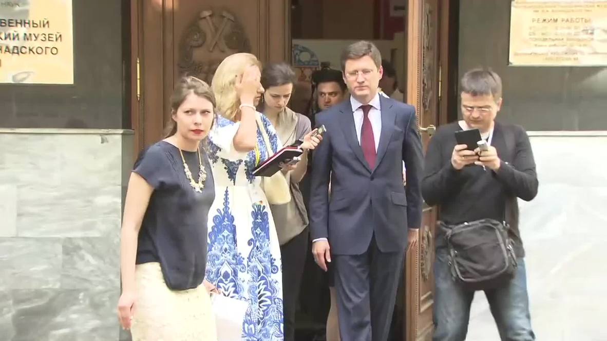 Russia: Novak talks 'Turkish Stream' gas pipeline after Greek counterpart meeting