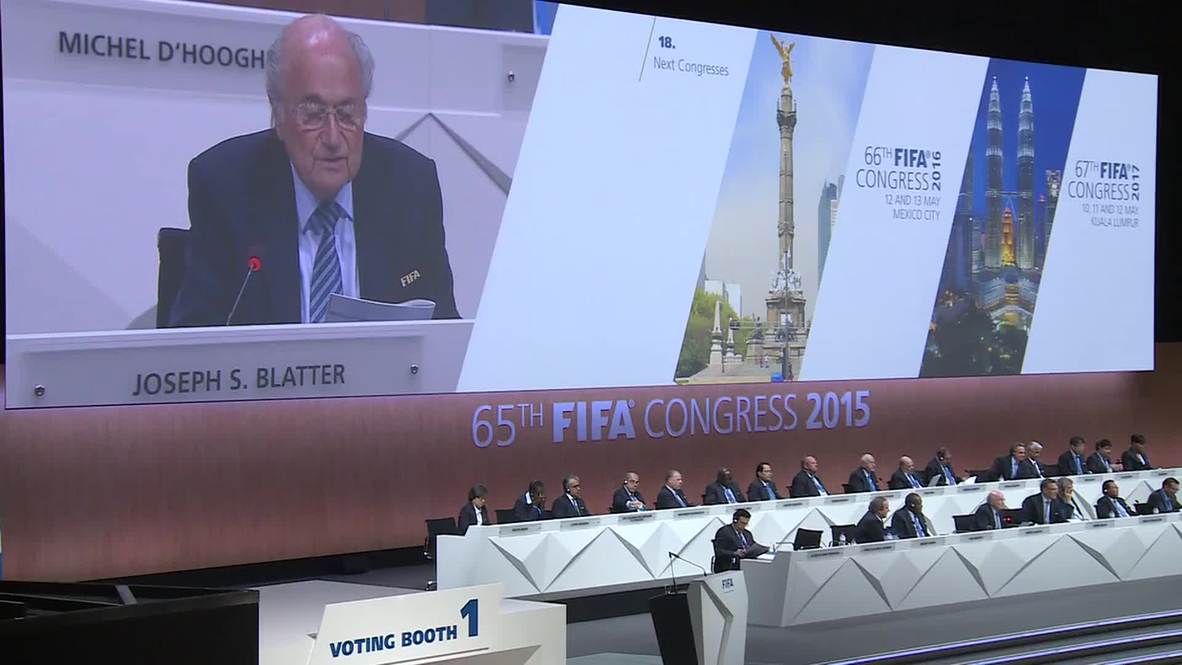 Switzerland: "I am the president of everybody now," says FIFA President Sepp Blatter
