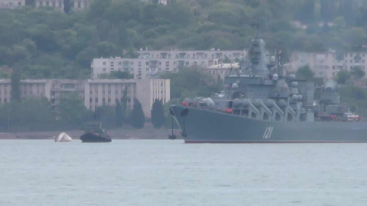 Russia: Black Sea Fleet's flagship Moskva heads for the Med