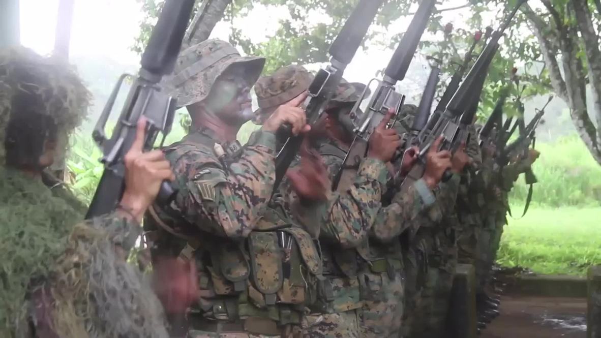 Panama: Soldiers conduct drug-busting drills to battle narco gangs