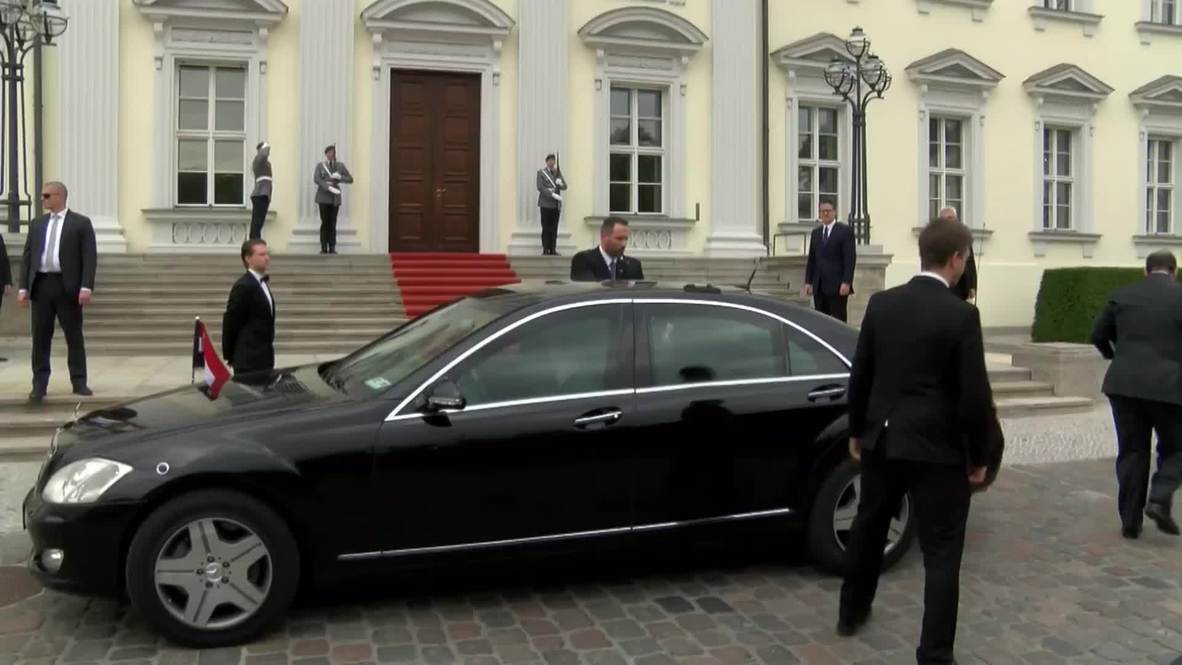 Germany: Egypt's el-Sisi meets Gauck at Berlin's Bellevue Palace