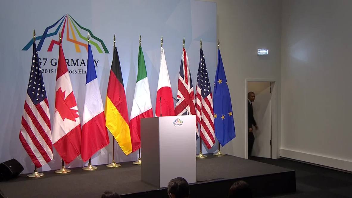 Germany: G7 ready to impose more sanctions on Russia says Obama