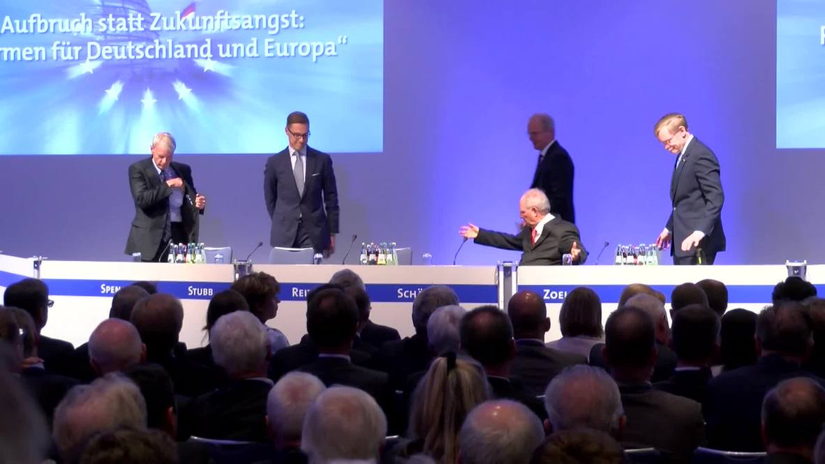 Germany: 'It's the implementation, stupid' - Schauble on monetary union regulations