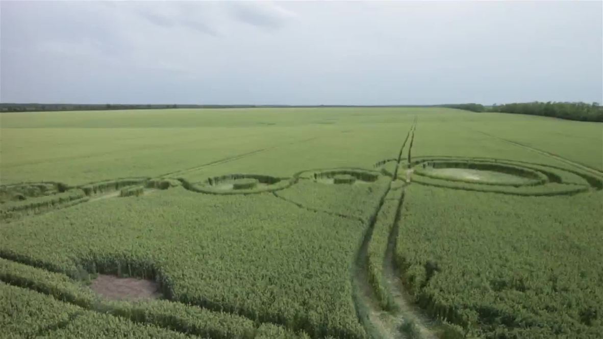 Russia: See drone footage of mysterious crop circles in Adygea