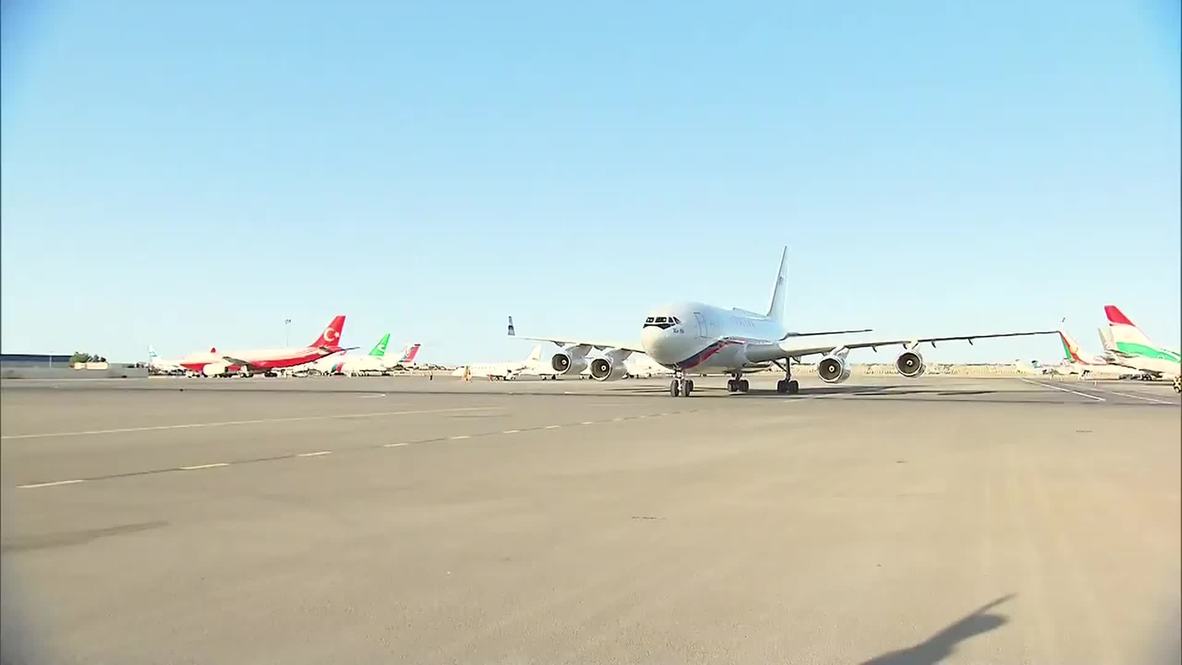 Azerbaijan: Putin arrives for the first European Games in Baku