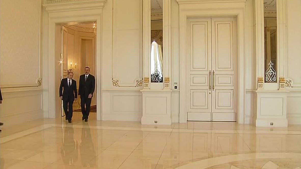 Azerbaijan: Putin meets President Aliyev in Baku for bilateral talks