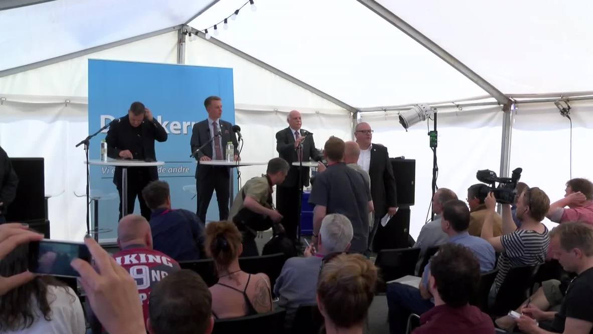 Denmark: Far-right parties swap notes at island festival