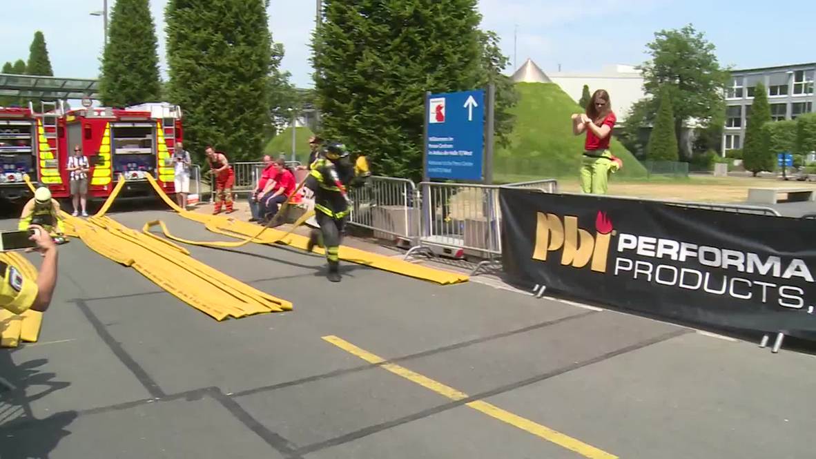 Germany: World's toughest fire fighters battle it out for top spot