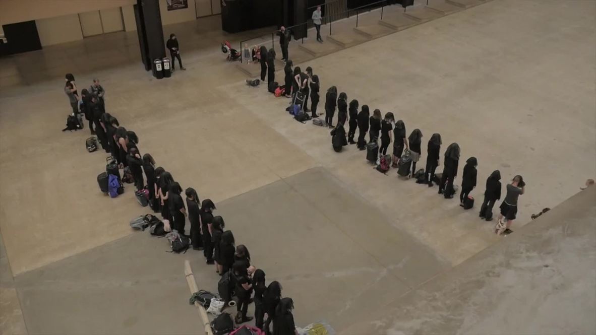 UK: 'Liberate Tate' protesters occupy the Tate Modern