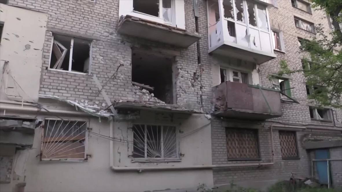 Ukraine: Donetsk's Oktyabrskiy district in ruins as Kiev continues shelling