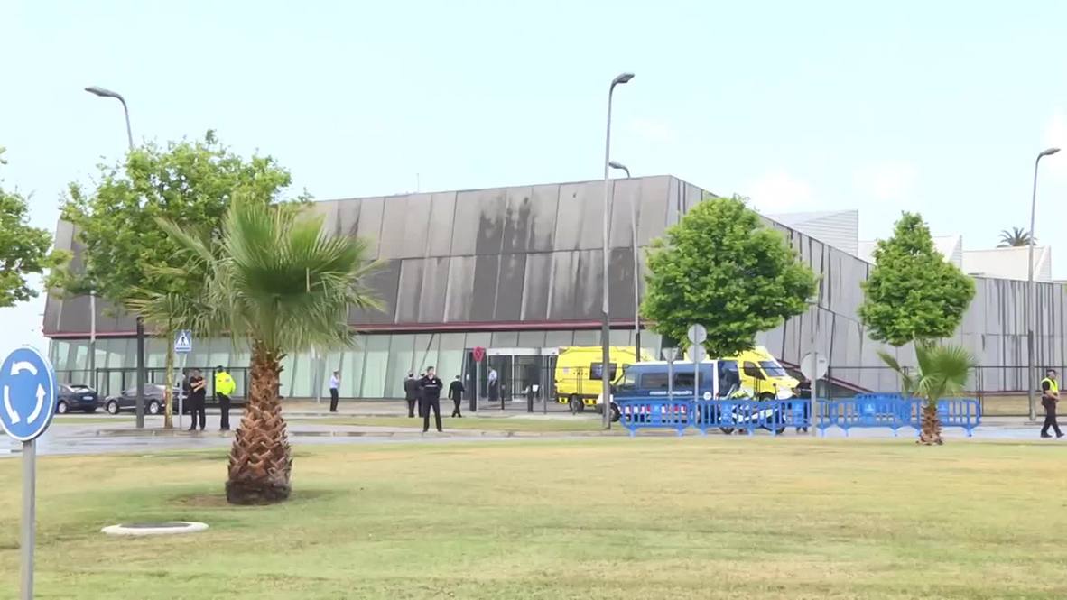 Spain: Remains of 30 Germanwings plane crash victims arrive in Spain for burial