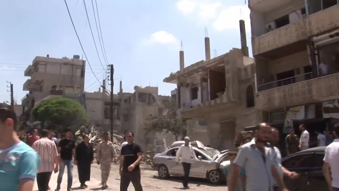 Syria: Twin bomb attack injures 35 in war-torn Homs