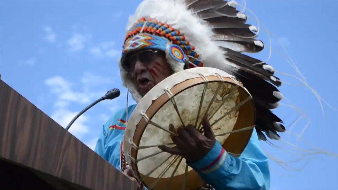USA: Native Americans rally for tribal sovereignty on Capitol Hill