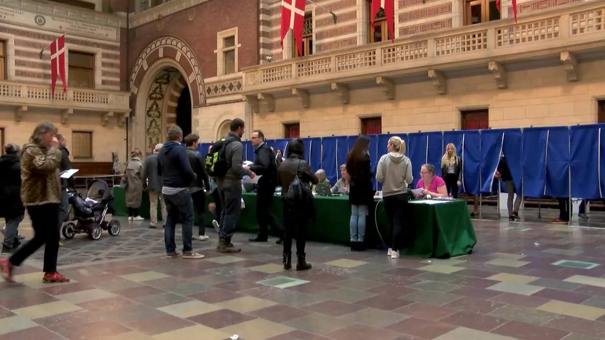 Denmark: Last ballots cast in Copenhagen as bell sounds to end voting