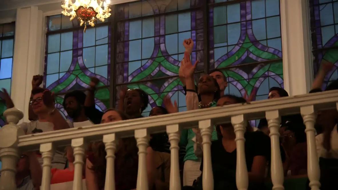USA: New Yorkers hold vigil for Charleston victims